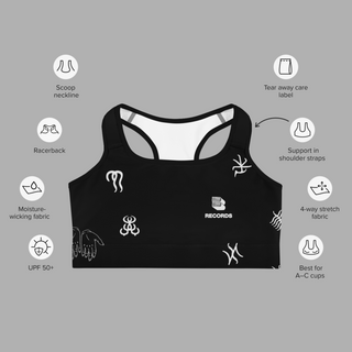 SYMBOLS SPORTS BRA